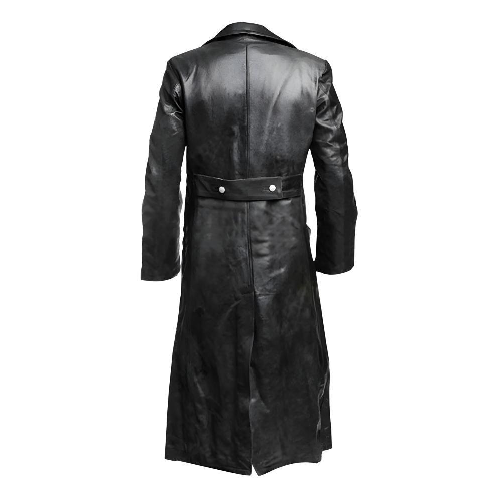 Shadow General Leather Trench Coat