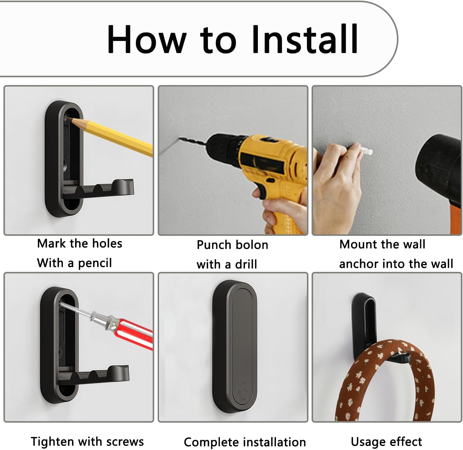 4PCS Folding Coat Hook, Heavy Duty Wall Hooks Made of Zinc Alloy, Foldable Gold Wall Hooks for Hanging Coats, Scarves, Hats, Bathrobes, Keys, Bags (Gold)