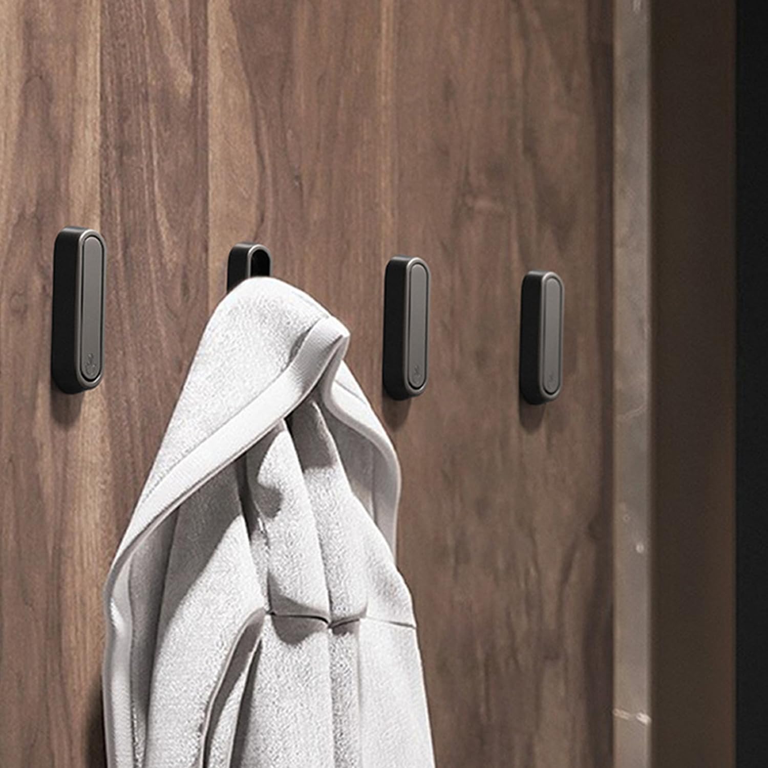 4PCS Folding Coat Hook, Heavy Duty Wall Hooks Made of Zinc Alloy, Foldable Gold Wall Hooks for Hanging Coats, Scarves, Hats, Bathrobes, Keys, Bags (Gold)