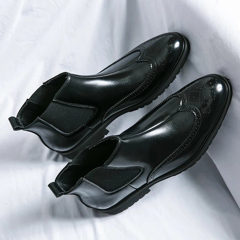 Alden Genuine Leather Chelsea Boots - Prestiqlo