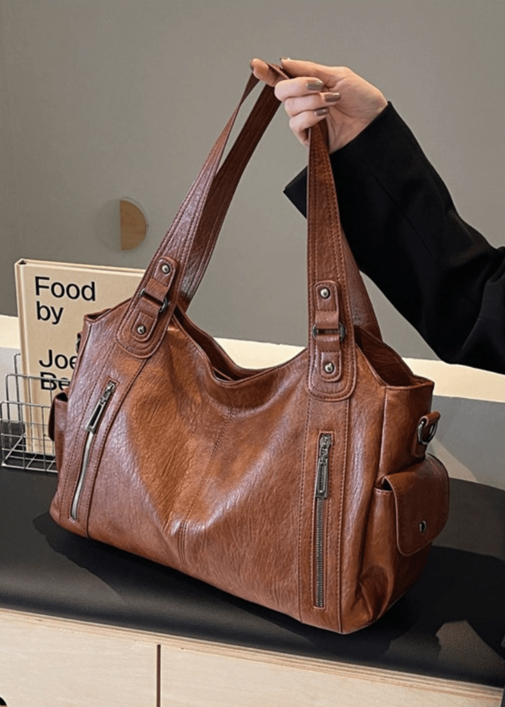Ange Vegan Leather Bag - Prestiqlo