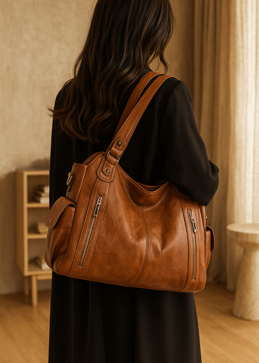 Ange Vegan Leather Bag - Prestiqlo