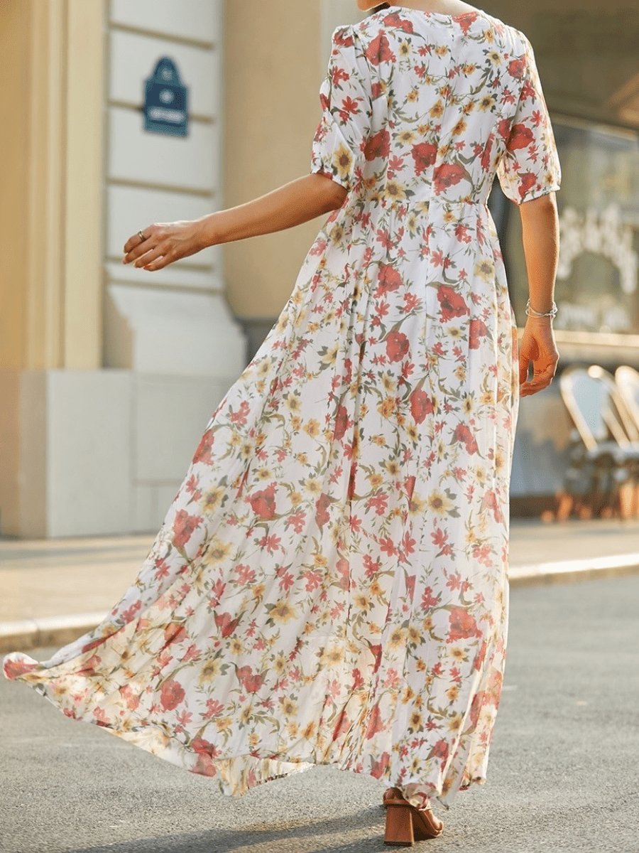 Ariane | Romantic Maxi Dress - Prestiqlo