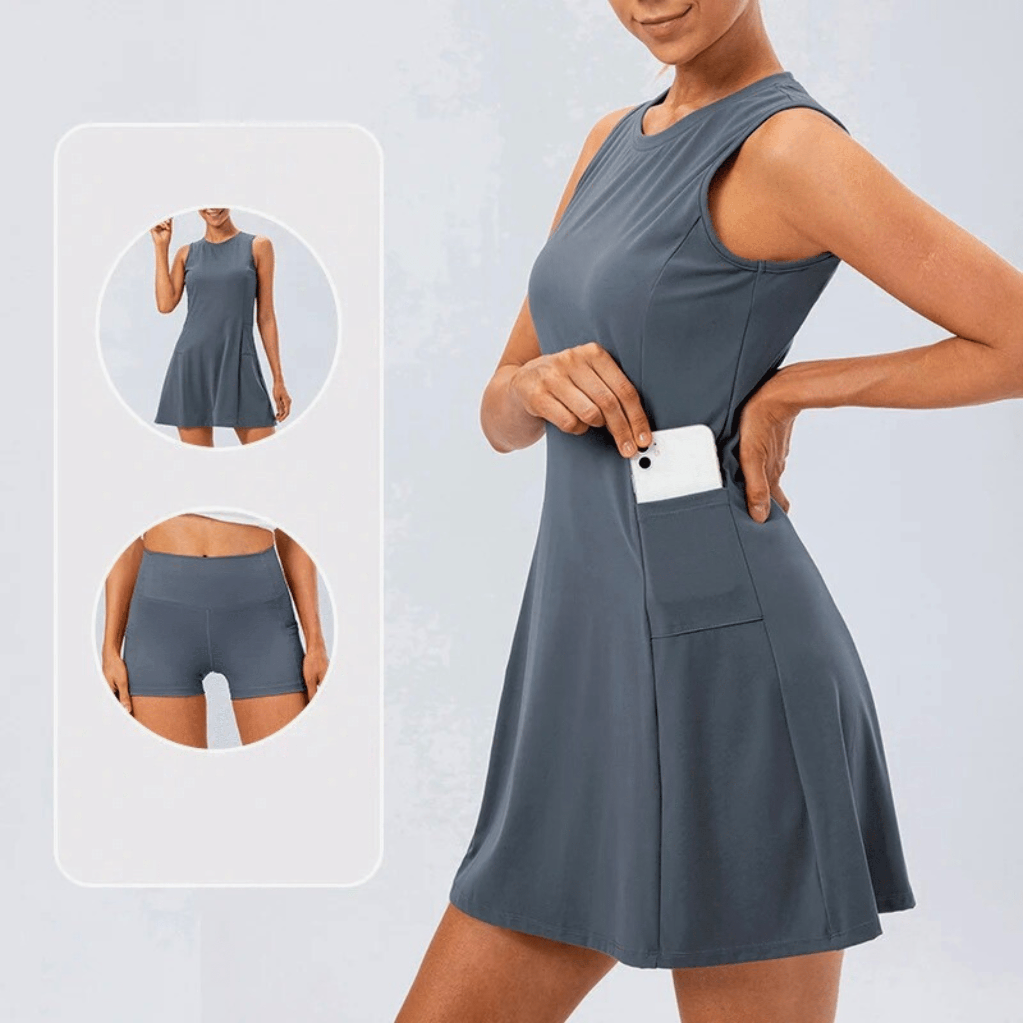 Bella Athletic Dress Set - Prestiqlo
