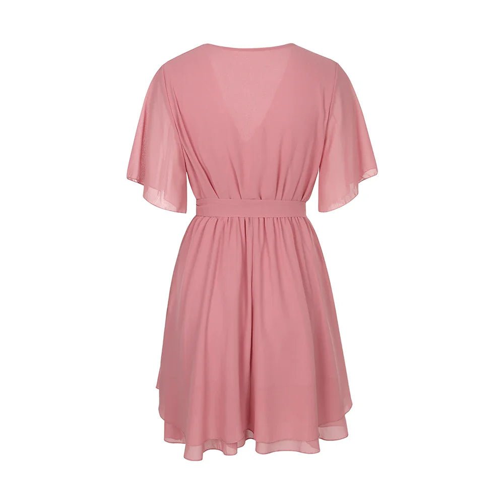 Bella Tie Dress - Prestiqlo