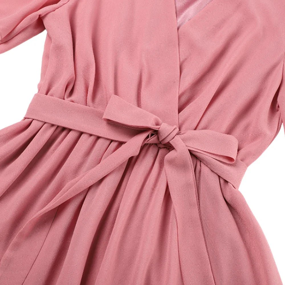 Bella Tie Dress - Prestiqlo