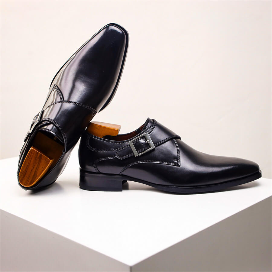 Carlo Vespucci Leather Shoes - Prestiqlo
