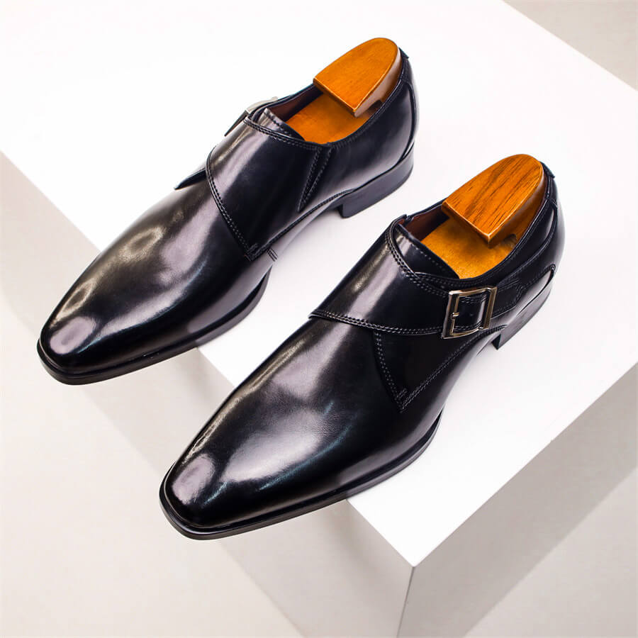 Carlo Vespucci Leather Shoes - Prestiqlo