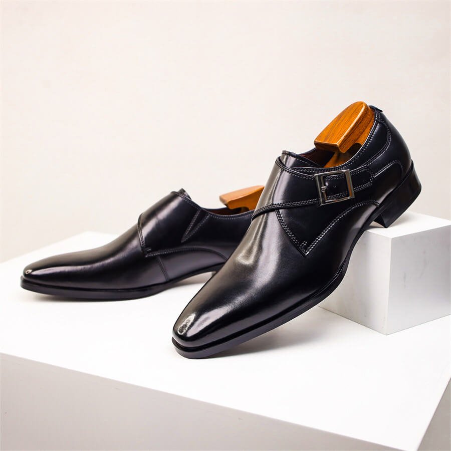 Carlo Vespucci Leather Shoes - Prestiqlo