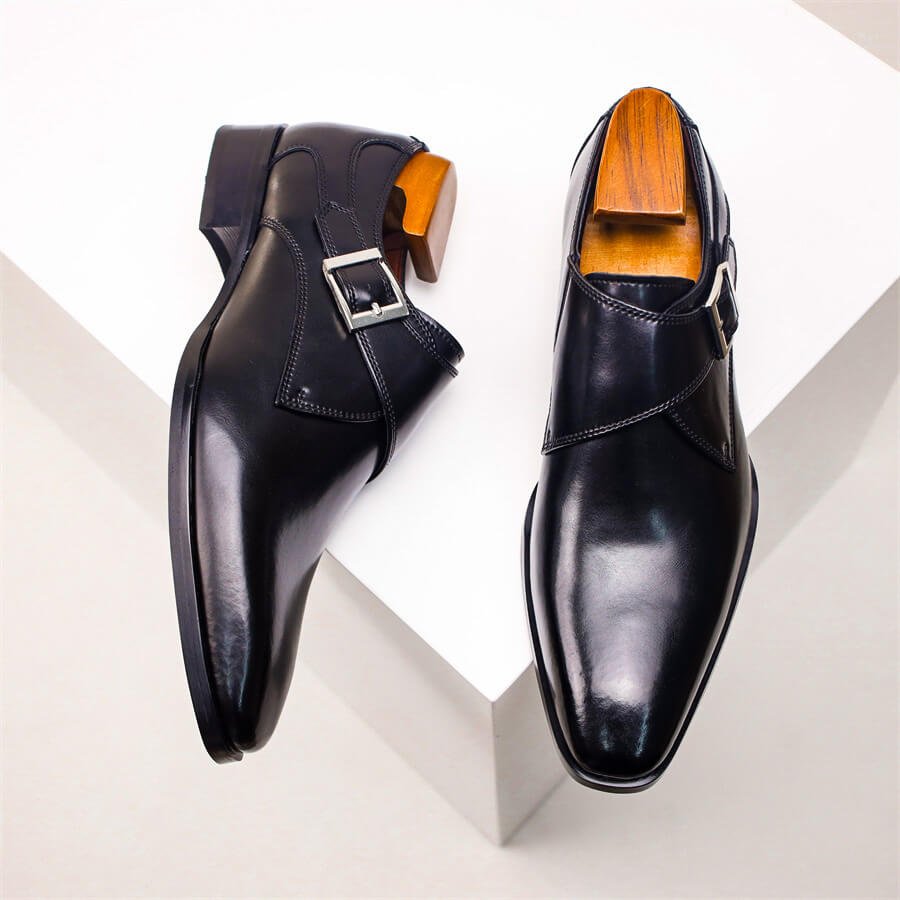 Carlo Vespucci Leather Shoes - Prestiqlo