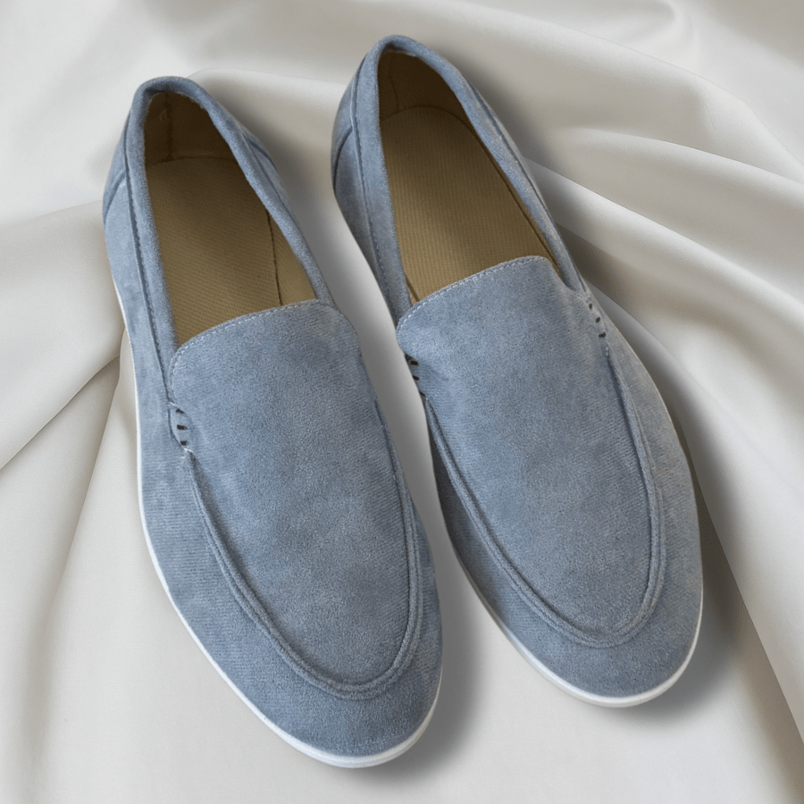 Classy Suede Loafers - Prestiqlo