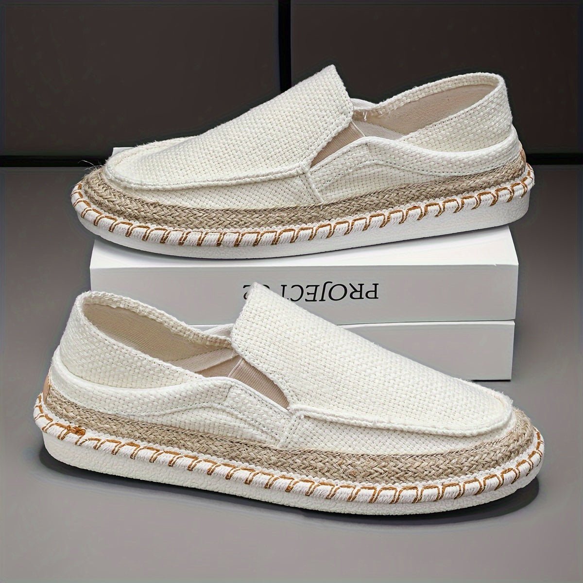 Coastal Weave Slip - On Shoes - Prestiqlo