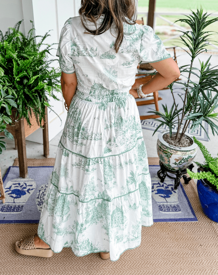 Eliza | Classic Toile Maxi - Prestiqlo