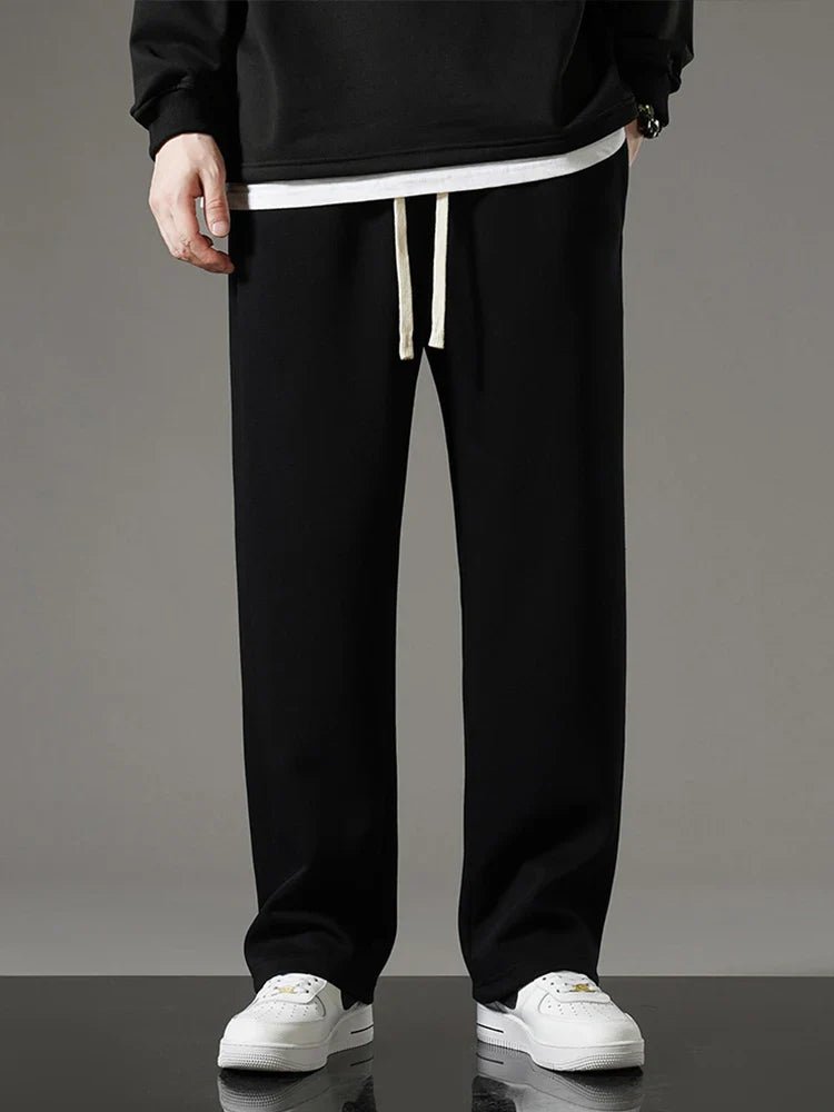 Essential Cotton Blend Sweatpants - Prestiqlo