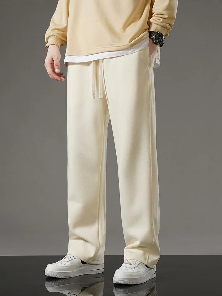 Essential Cotton Blend Sweatpants - Prestiqlo