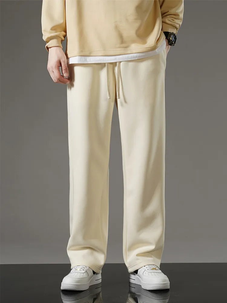 Essential Cotton Blend Sweatpants - Prestiqlo