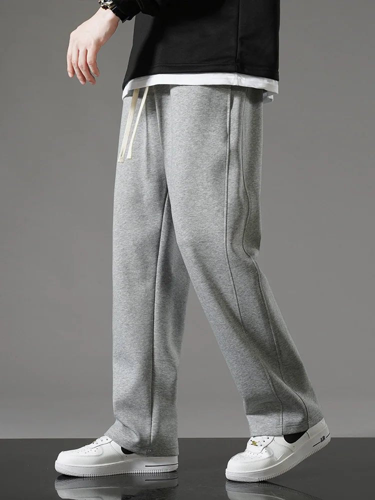 Essential Cotton Blend Sweatpants - Prestiqlo