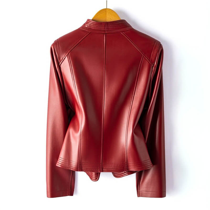 Hellena Leather Jacket - Prestiqlo