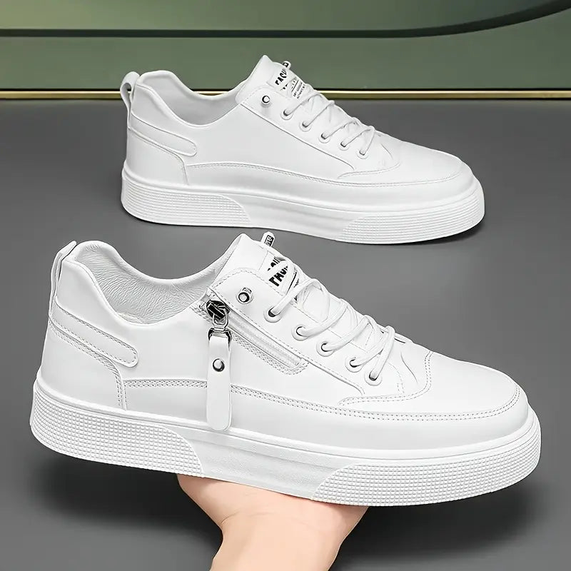 Hudson Leather Sneakers - Prestiqlo