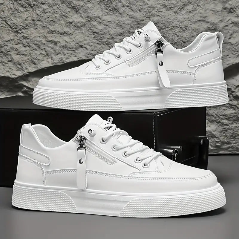 Hudson Leather Sneakers - Prestiqlo