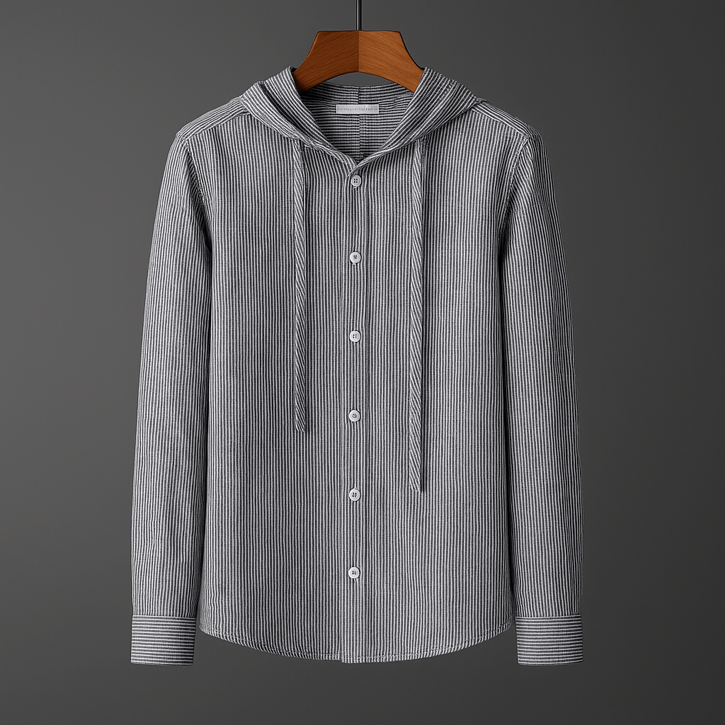 Jeffer Hooded Shirt - Prestiqlo