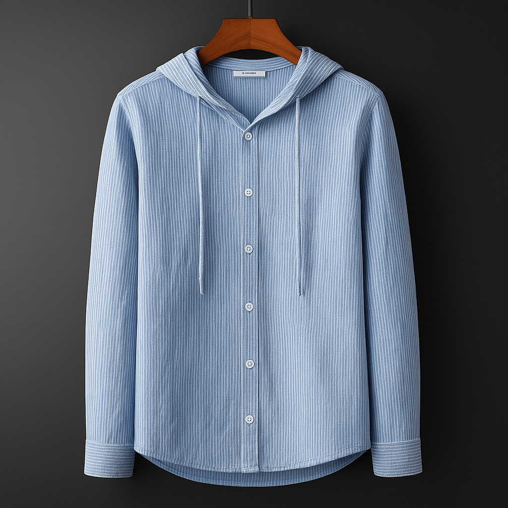 Jeffer Hooded Shirt - Prestiqlo