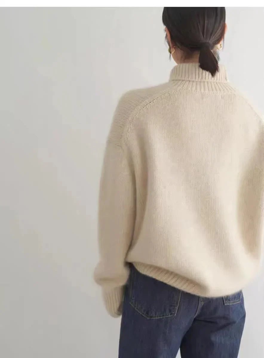 LENA | TURTLENECK SWEATER - Prestiqlo