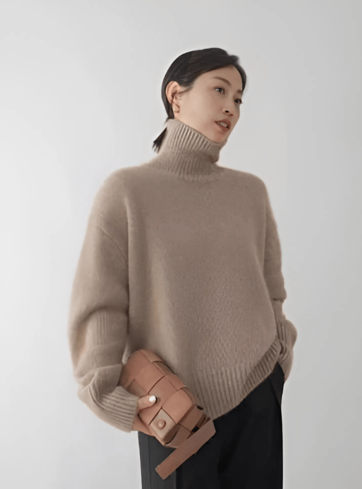 LENA | TURTLENECK SWEATER - Prestiqlo