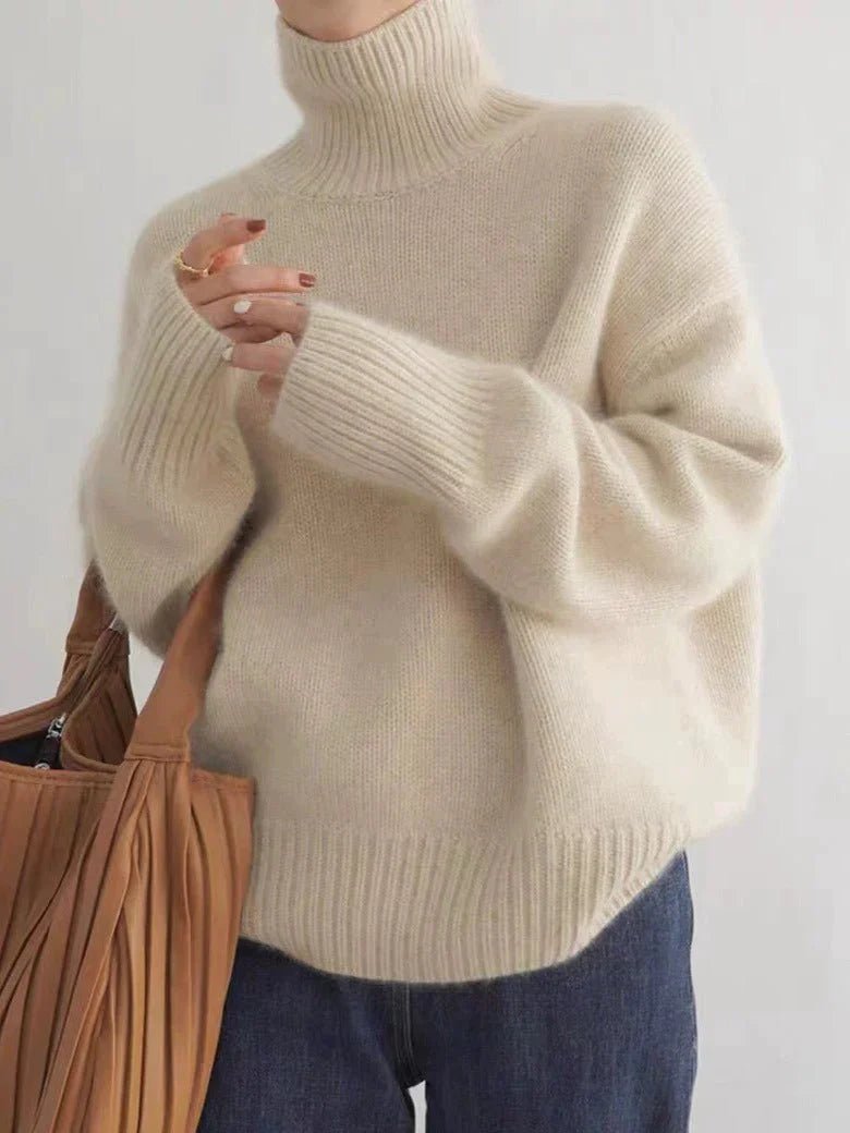 LENA | TURTLENECK SWEATER - Prestiqlo