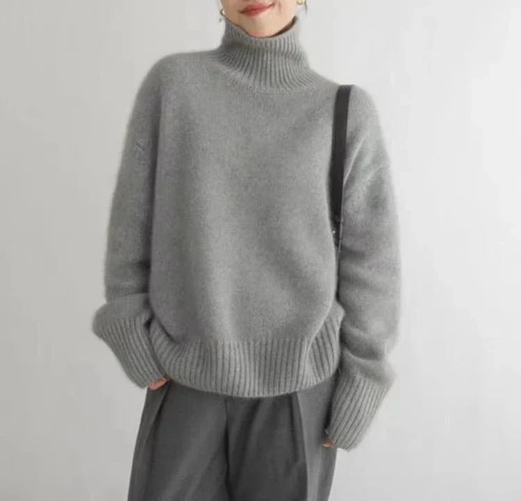 LENA | TURTLENECK SWEATER - Prestiqlo
