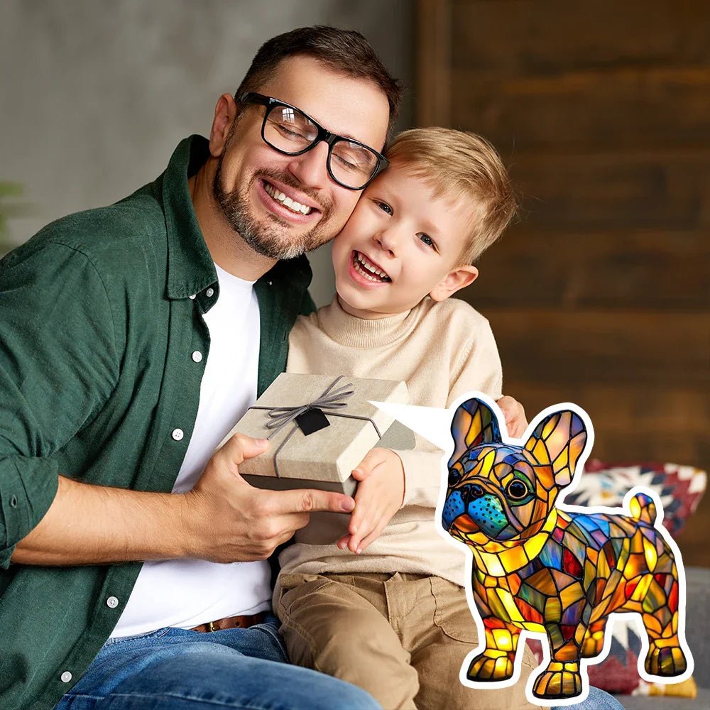 Leuchthund - handgefertigte Lampe, die Herzen erstrahlen lässt - Prestiqlo