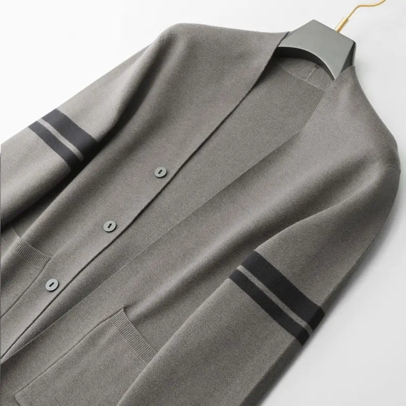 Luca Vittorio Knit Cardigan - Prestiqlo