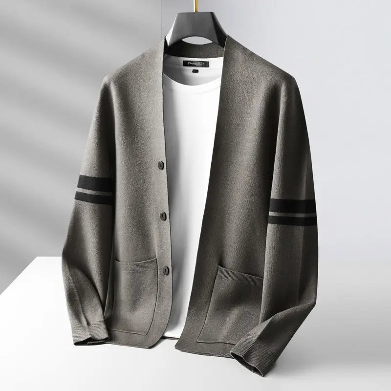 Luca Vittorio Knit Cardigan - Prestiqlo