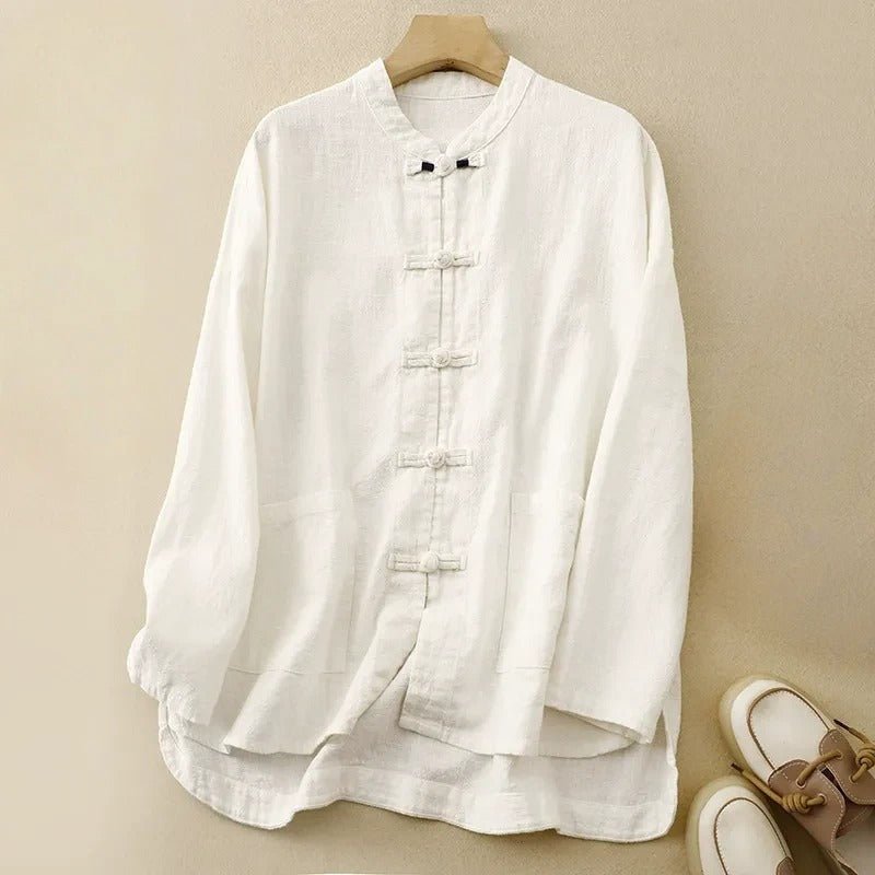 MADINA LINEN SHIRT - Prestiqlo