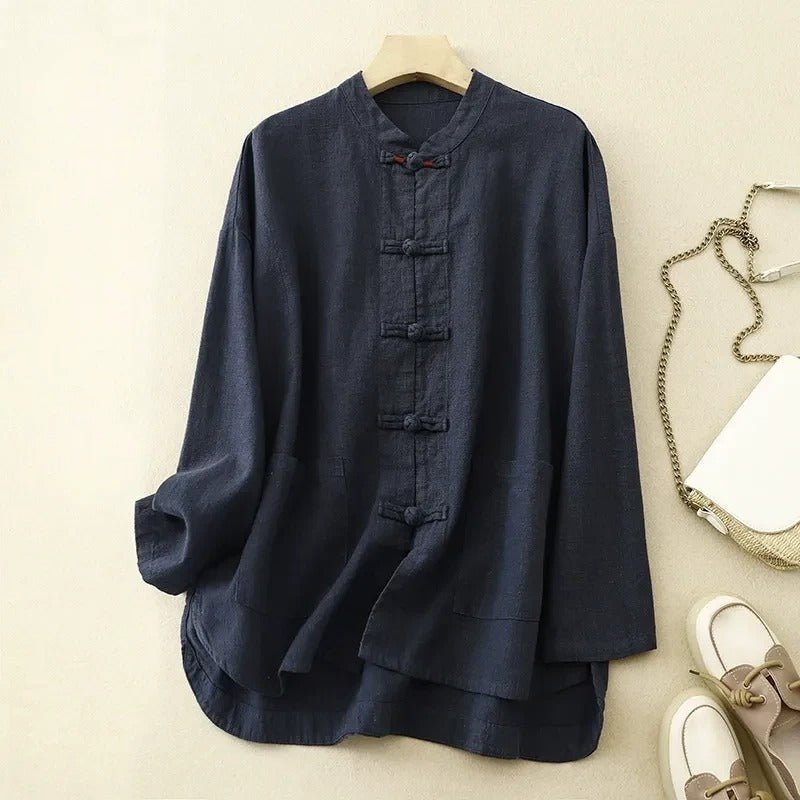 MADINA LINEN SHIRT - Prestiqlo