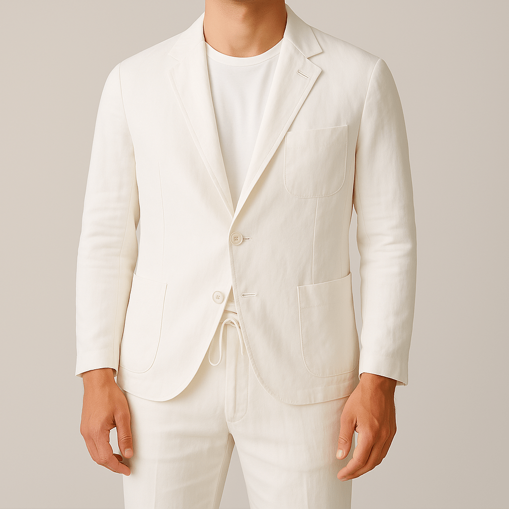 Mario Linen Tailored Set - Prestiqlo