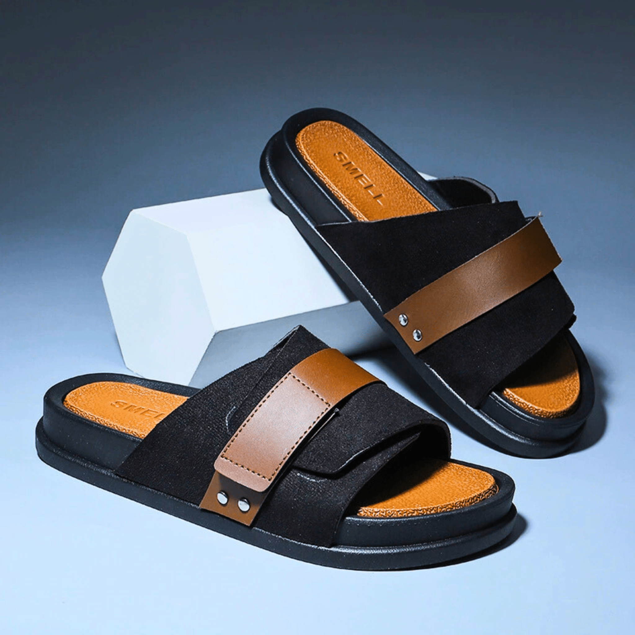 Montero Suede Slides - Prestiqlo