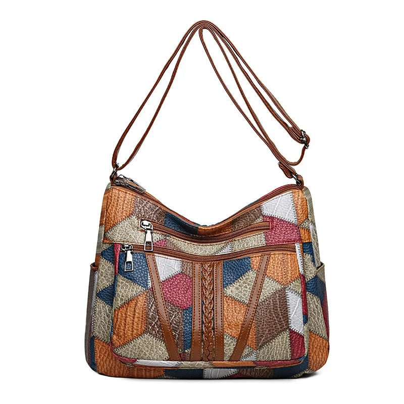 🔥Ne sono rimasti solo 10🔥Borsa a mano Savannah Mosaic - Prestiqlo