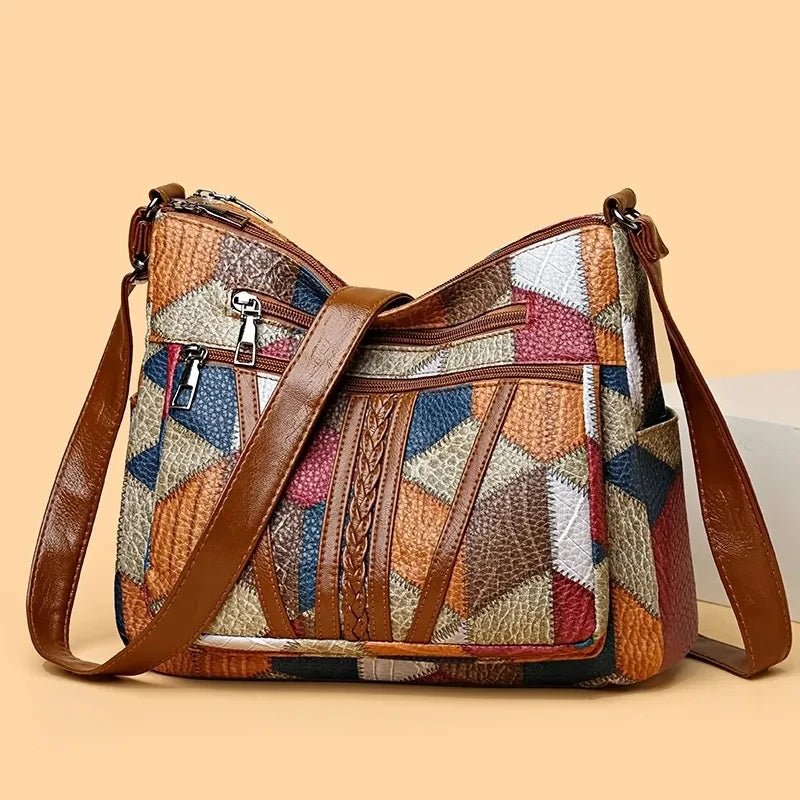 🔥Ne sono rimasti solo 10🔥Borsa a mano Savannah Mosaic - Prestiqlo