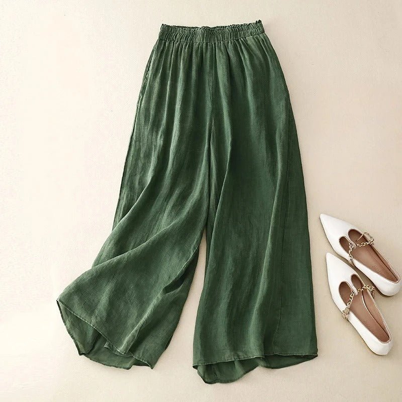 NICOLÉ LINEN PANTS - Prestiqlo