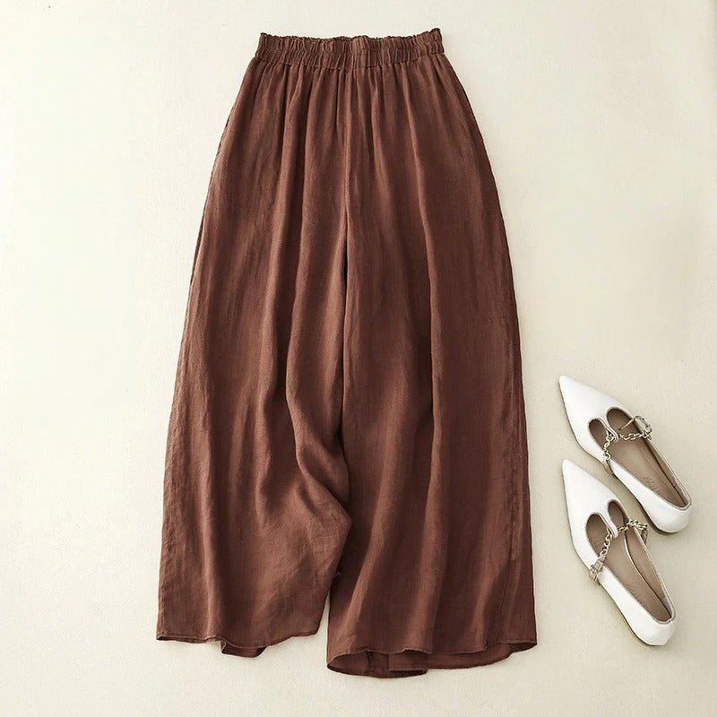 NICOLÉ LINEN PANTS - Prestiqlo