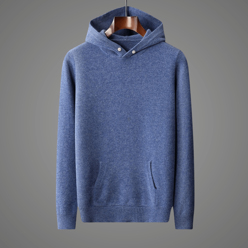 Noam Merino Wool Hoodie - Prestiqlo