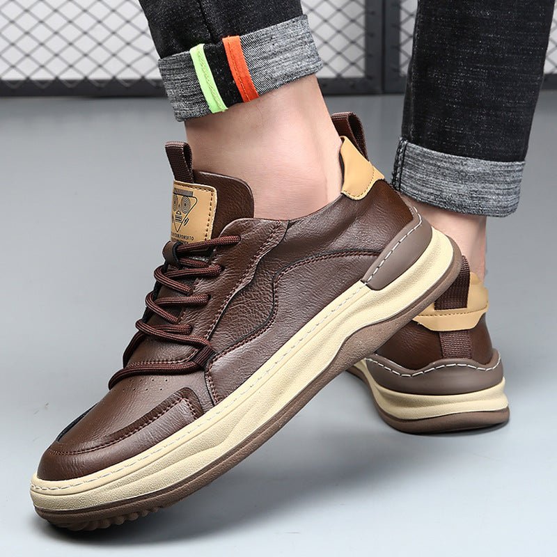 Noble Italiana Genuine Leather Sneakers - Prestiqlo