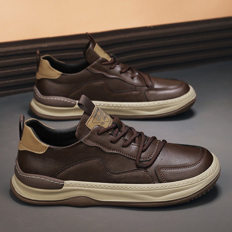 Noble Italiana Genuine Leather Sneakers - Prestiqlo