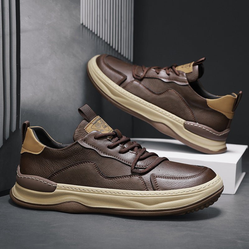 Noble Italiana Genuine Leather Sneakers - Prestiqlo