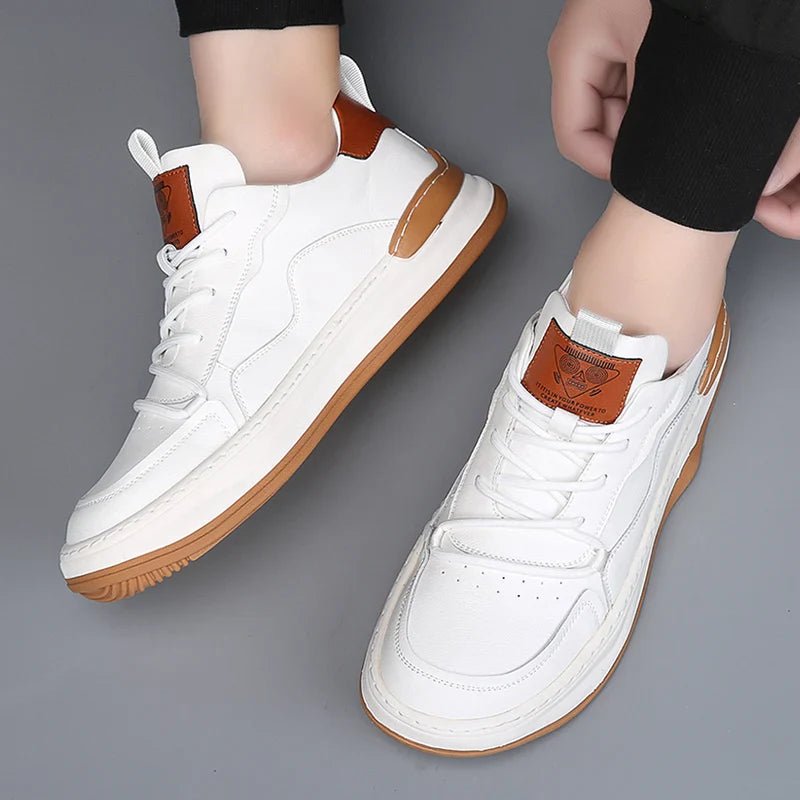 Noble Italiana Genuine Leather Sneakers - Prestiqlo