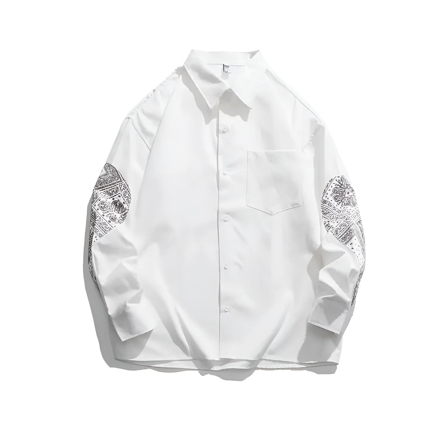 Paisely Cotton Shirt - Prestiqlo