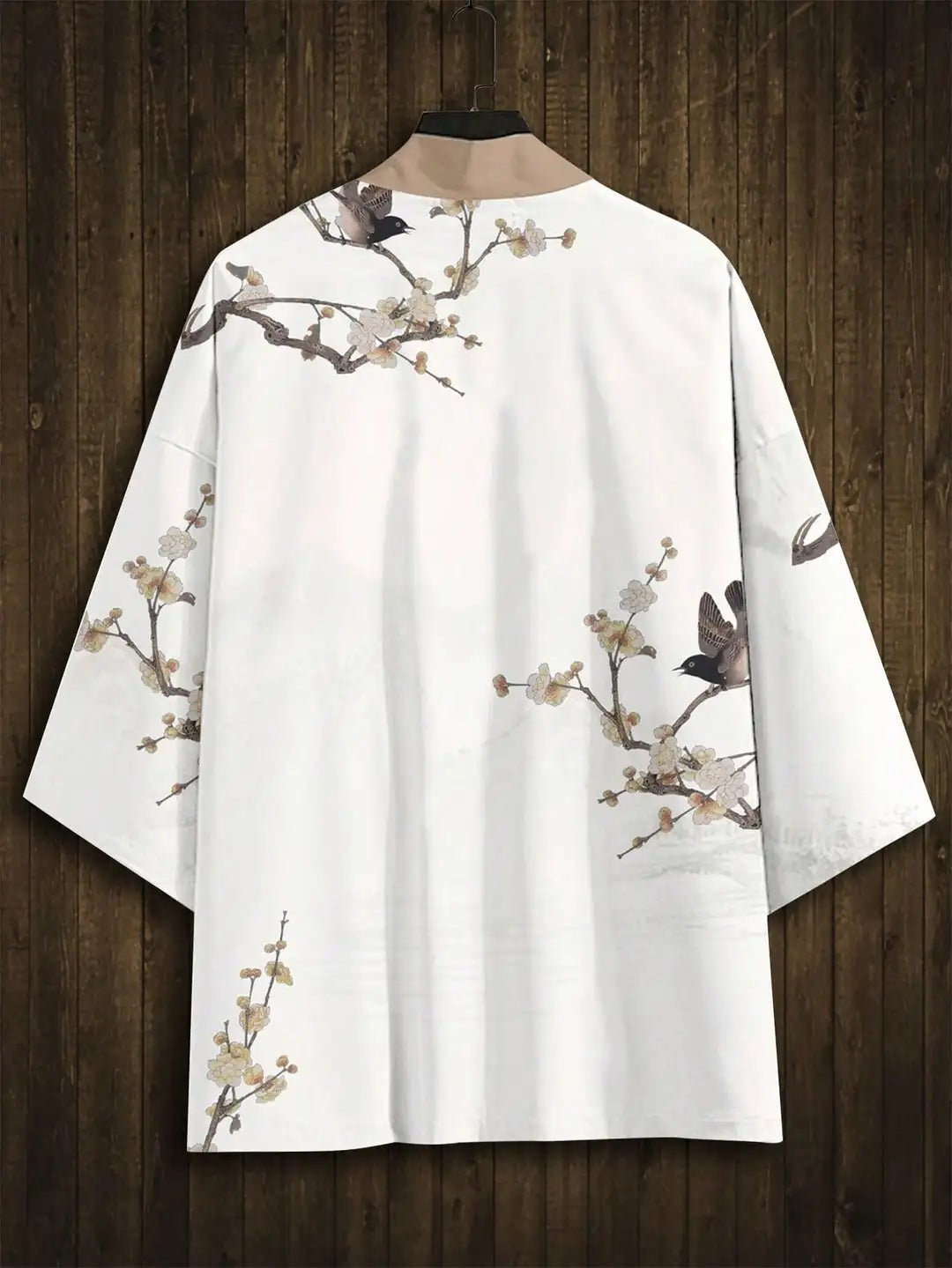 RANMARU KIMONO Men's Summer Short - sleeved Printed Shirt Shirt Fashion National Trend Harajuku Retro Cardigan and Clothing - Prestiqlo