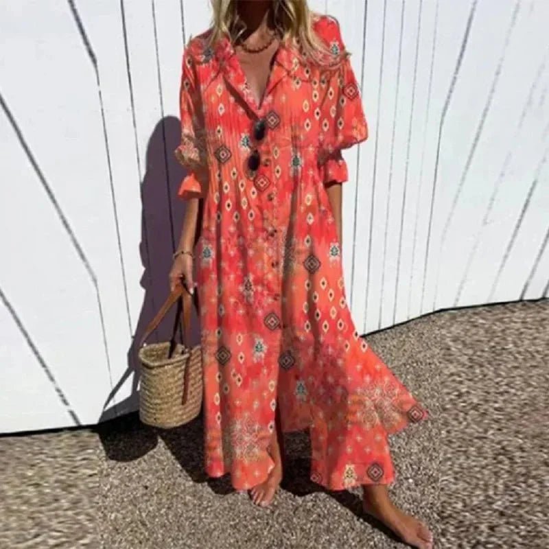 Rimmey | Beachcomber Boho Dress - Prestiqlo