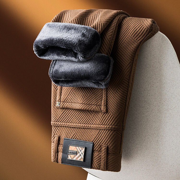 Simon Jacquard Knit Pants - Prestiqlo